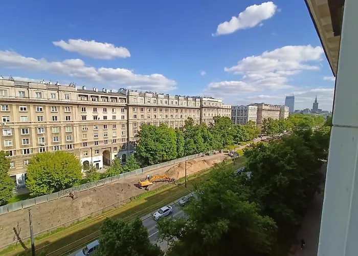 Apartman In Heritage Bldg Varsó